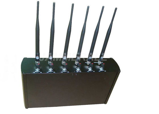 6 Antenler GPS Sinyal Engelleyici Ayarlanabilir Yüksek Güç Cep Telefonu Ve WiFi Jammer
