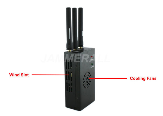 CDMA GSM 3G için Yüksek Güç Taşınabilir Cep Telefonu Jammer Sinyal Engelleme