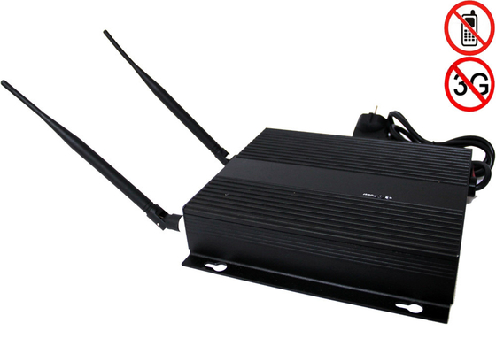 Kapalı Kablosuz Bluetooth Wifi Sinyal Scrambler 2 Antenler Kolay Kullanım Engelleyici