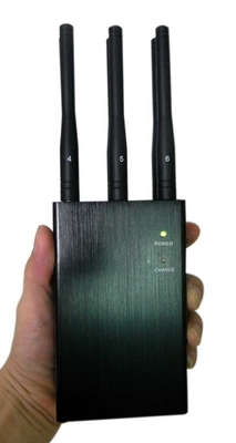 3G 4G WiFi Engelleyici Taşınabilir Cep Telefonu Jammer AC Adaptörü Ile Seçilebilir 6 Bantları