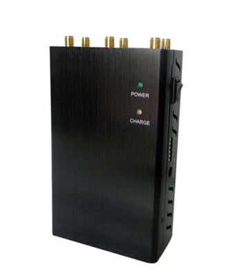 6 Antenler Taşınabilir Cep Telefonu Sinyal Jammers Seçilebilir 3G 4G GPS Engelleyici 3 W